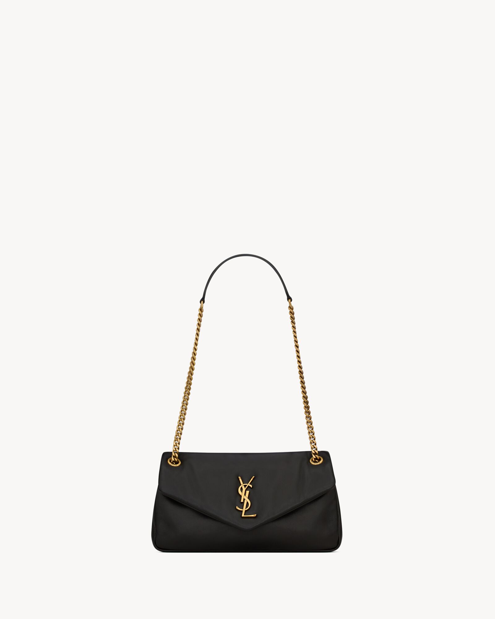 YSL CALYPSO Small in Plunged Lambskin - Image 1